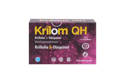 Krilom QH | Krillolie & Ubiquinol Voedingssupplement - Vitahart