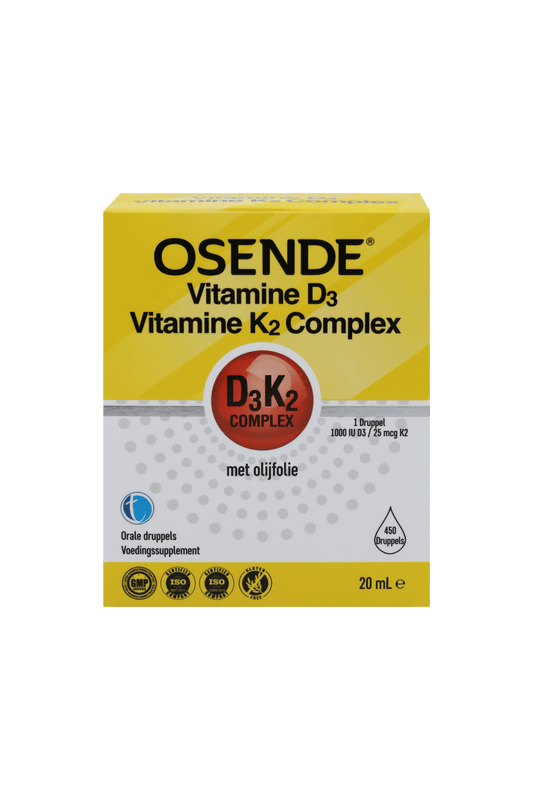 OSENDE Vitamine D3 & K2 Complex | Dagelijks voedingssupplement - Vitahart